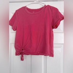 Aerie Hot Pink Shirt. Size-S, In Very Good Condition.